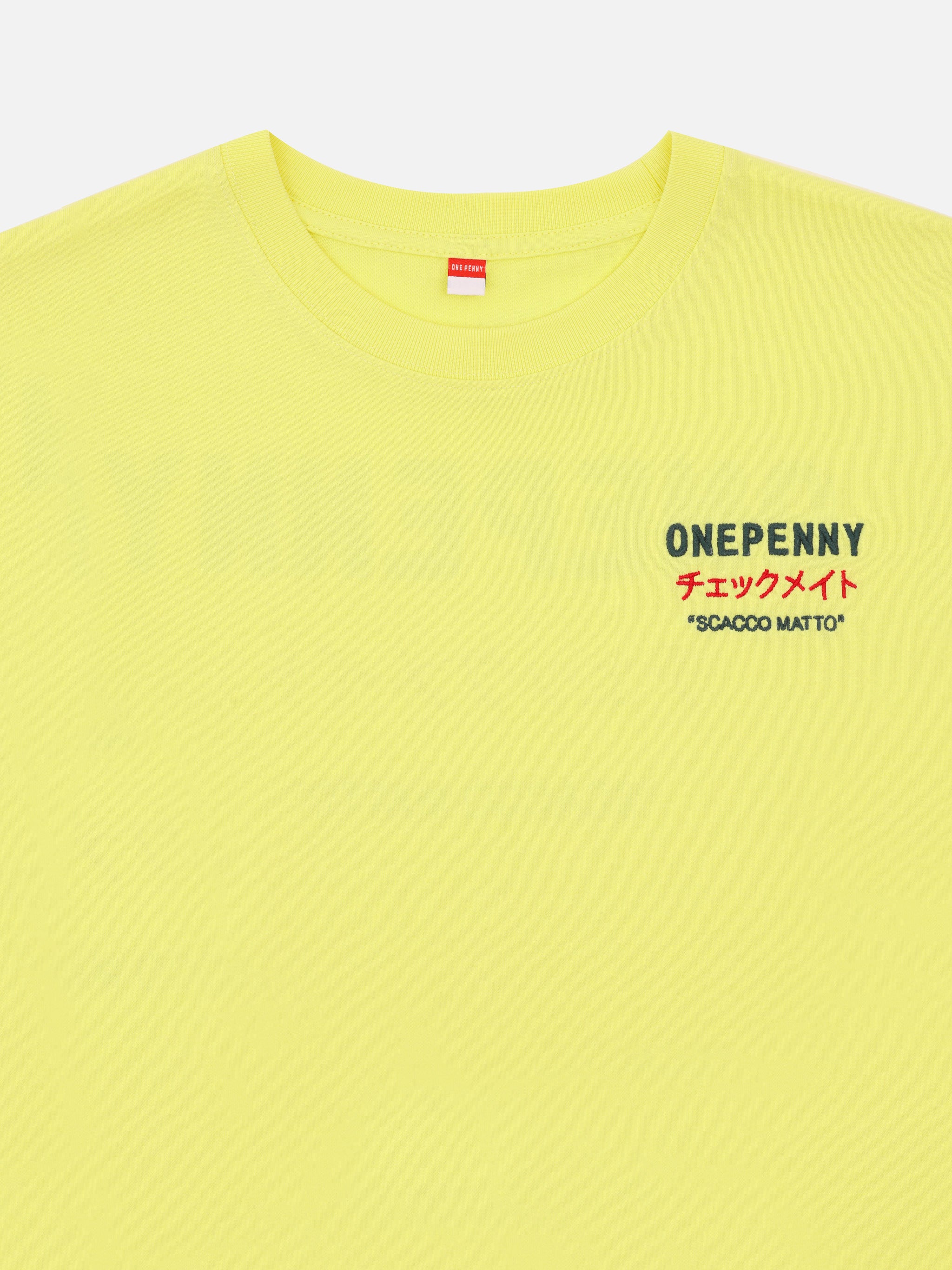 SCACCO MATTO - LEMON LIME T-SHIRT