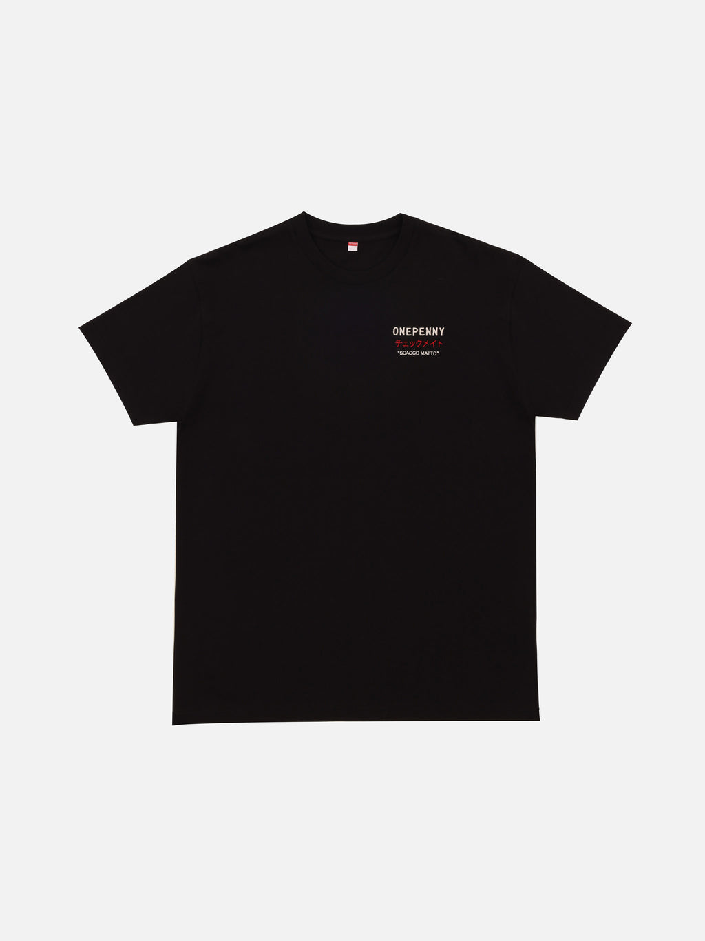 SCACCO MATTO - BLACK T-SHIRT