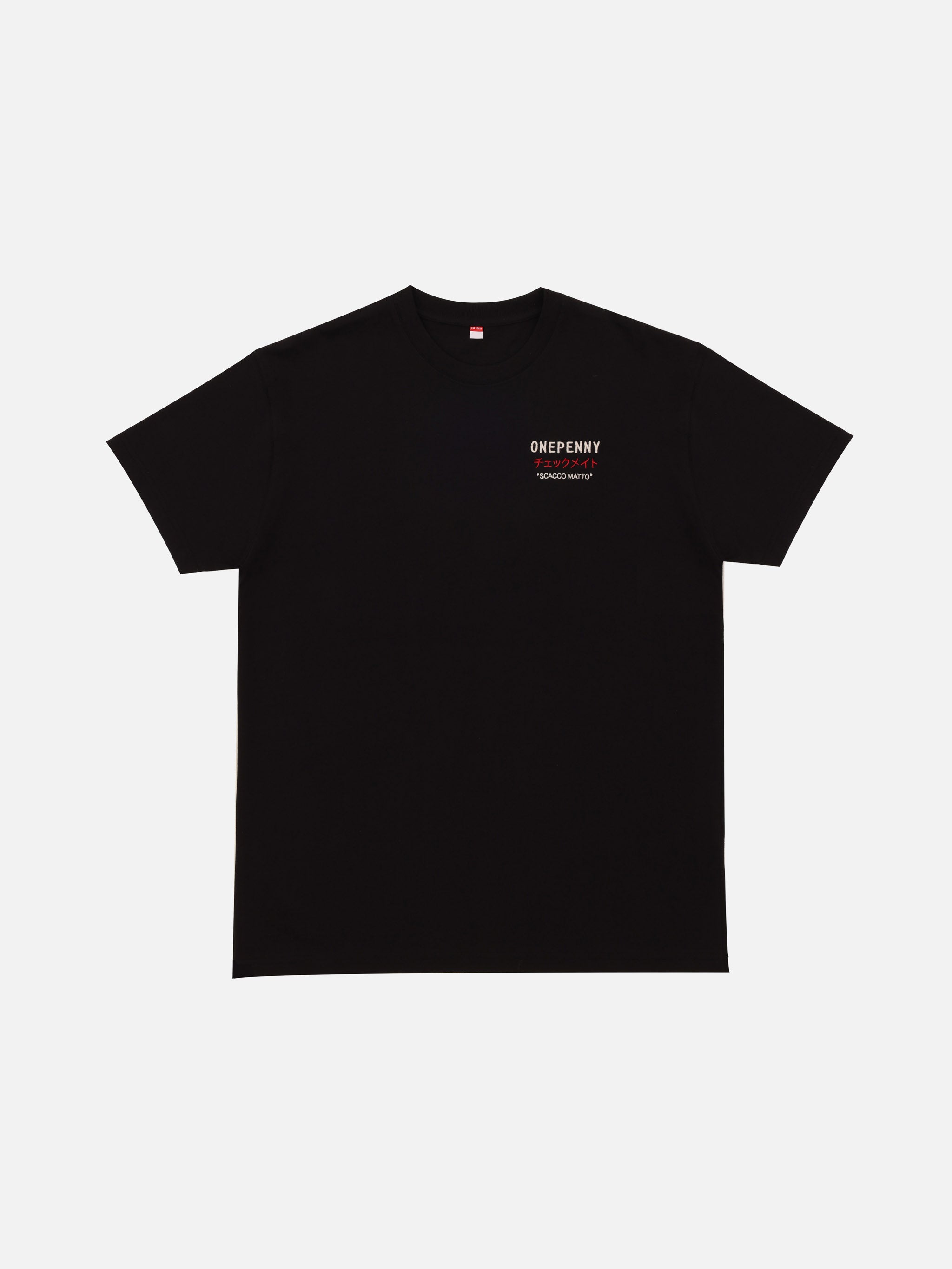 SCACCO MATTO - BLACK T-SHIRT
