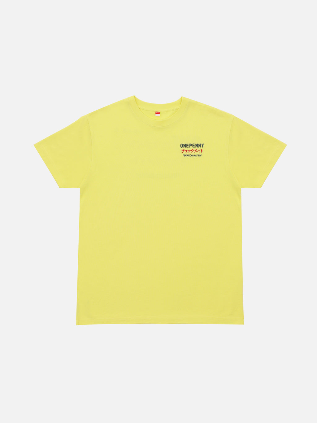 SCACCO MATTO - LEMON LIME T-SHIRT