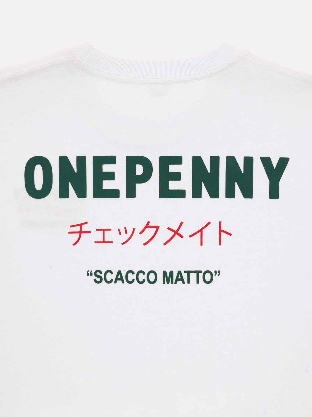 SCACCO MATTO - WHITE T-SHIRT