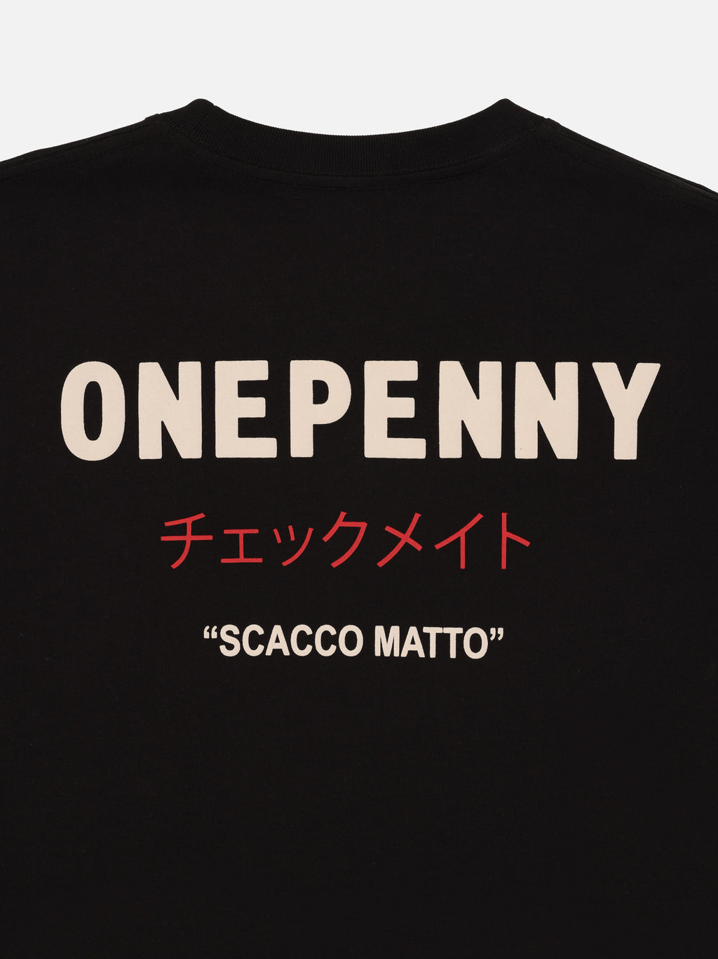 SCACCO MATTO - BLACK T-SHIRT