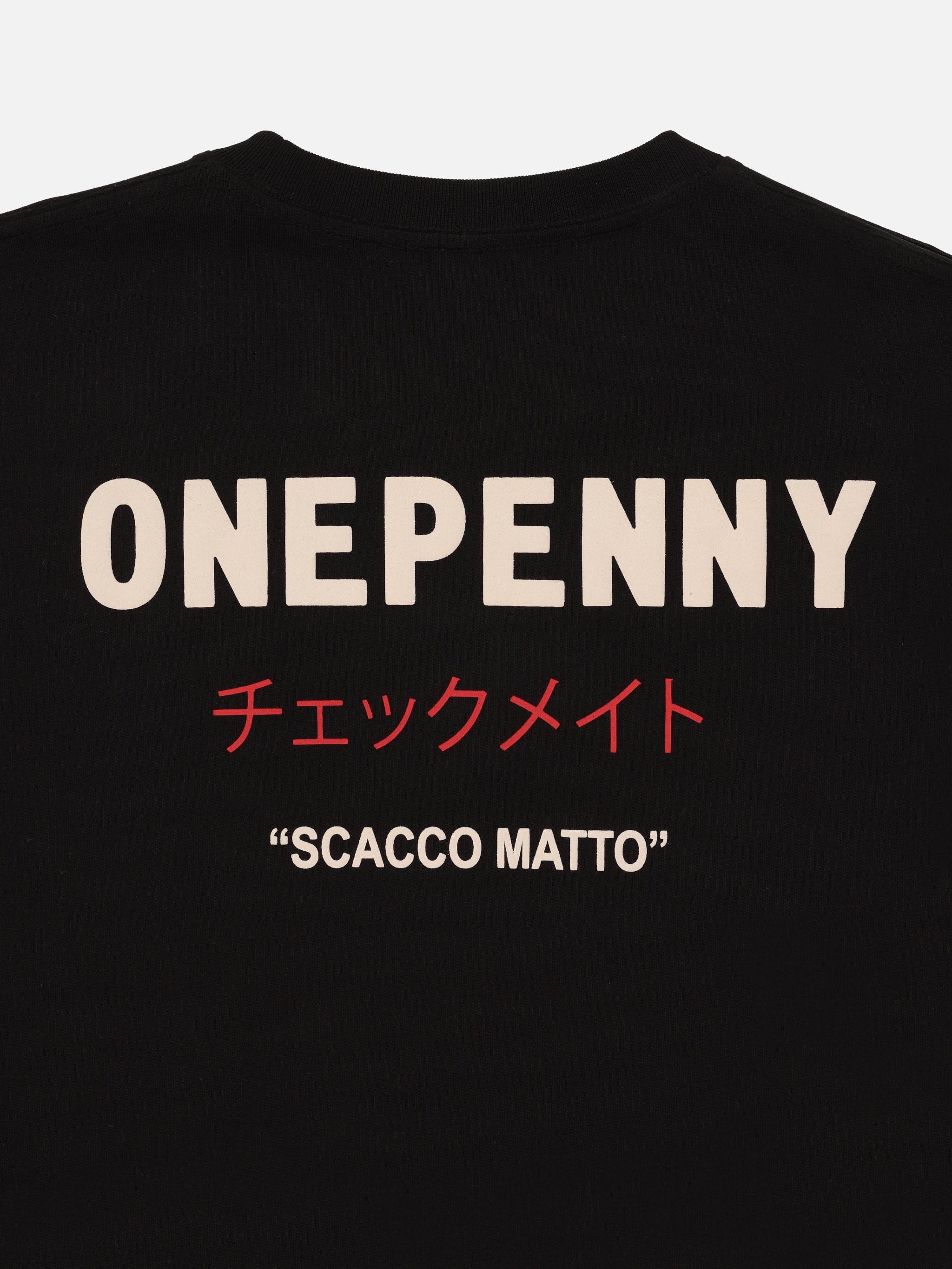 SCACCO MATTO - BLACK T-SHIRT